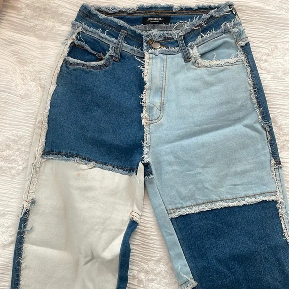 Multi Color Jeans! Size Small - Picture 2 of 4
